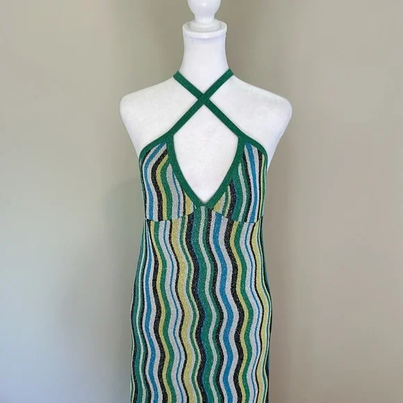 Simon Miller Revolve Knit Comet Dress in Candy Swirl Metallic New Size  Medium - conticontadores.com.br